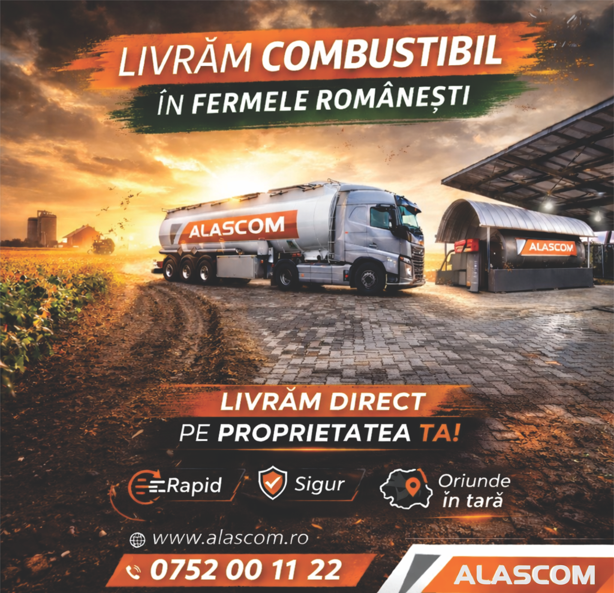 Livrare combustibil ALASCOM