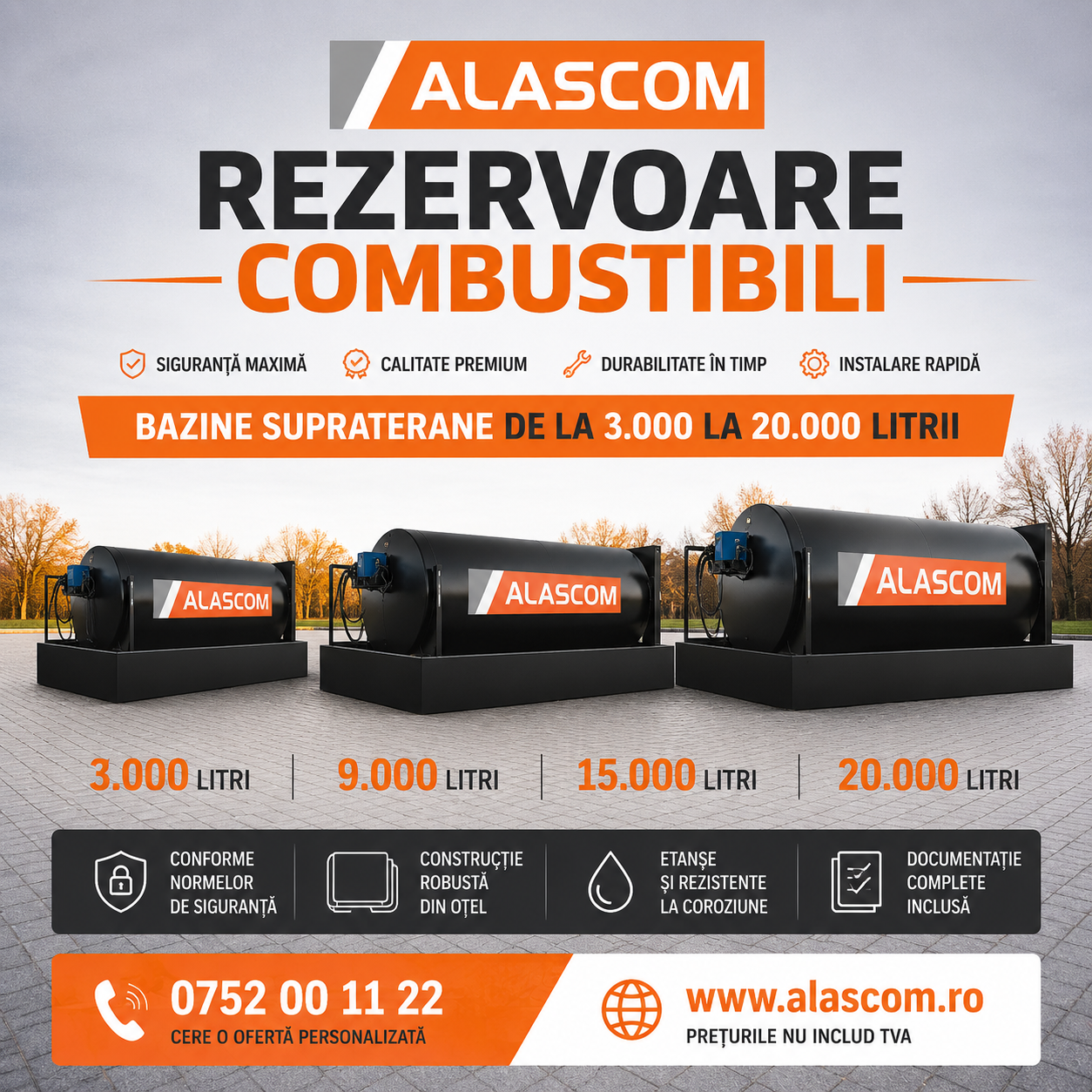 Rezervoare combustibil